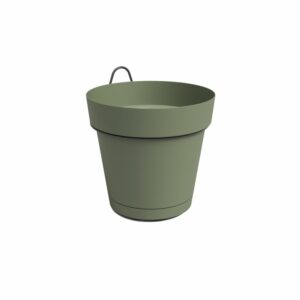 Capri Plant Wall Pot Kit with Water Reserve Ash Green