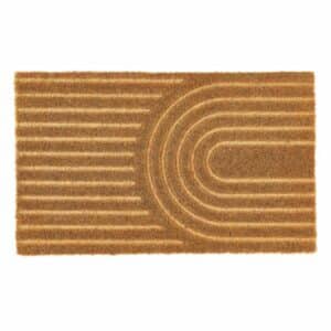 My Mat Embossed Coir - Curve 45x75cm