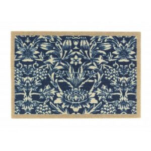 My Mat Nylon Indoor Pattern My Heritage Blue 50x75cm