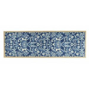 My Mat Nylon Indoor Pattern My Heritage Blue 50x150cm