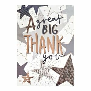 Greeting Card - A Great Big Thank You