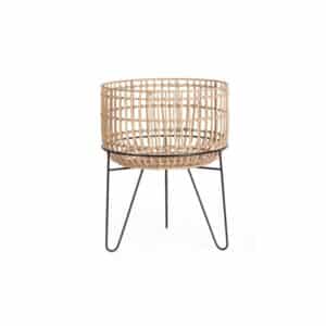 Plant Holder Yulian Round Natural L