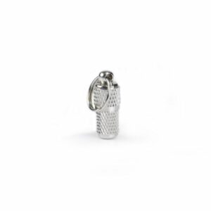 Beeztees Address Tube For Cats Silver 22mm