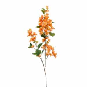 Artificial Bougainvillea Branch Orange 117cm