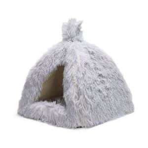 Beeztees Kitten Cave Cosmo Basket Grey 40x40x40cm
