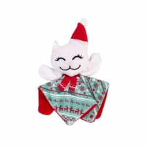 KONG Holiday Crackles Santa Kitty
