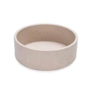 Designed by Lotte Dog Food Bowl Bamboo Beige