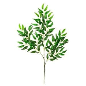 Artificial Ruscus Branch Green - 72cm
