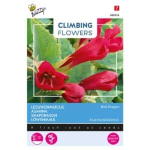 Buzzy® Climbing Flowers, Snapdragon Red Dragon