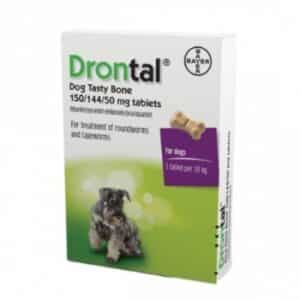 Drontal Plus Dog Wormer x6 Tabs