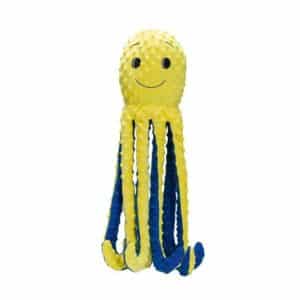 Beeztees Plush Dog Toy Octopus Amy Yellow
