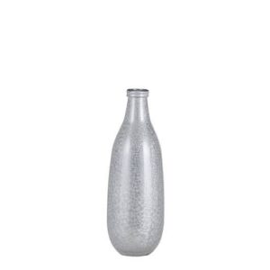 Vendo bottle recycled glass grey frosted-h40xd15cm