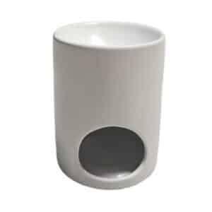 Ceramic Oil Burner White H12.5cm