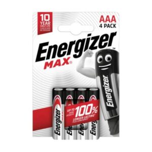 Energizer Max Alkaline AAA Battery (4-pack)