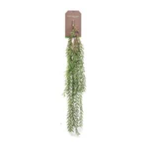 Artificial Mini Leaf Hanging Bush Green 120cm
