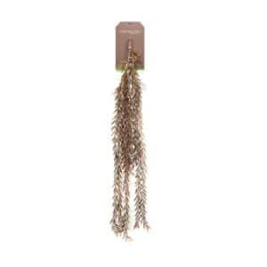 Artificial Mini Leaf Hanging Bush Brown 120cm