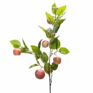Artificial Red Apple Branch 85cm