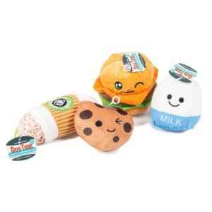 Food & Drinks Plush Toy for Dogs 11-19cm