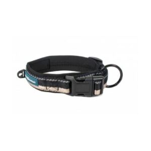 Deluxe Nylon Adjustable Padded Collar - Black