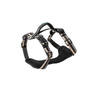Nylon Deluxe Reflect Secur Fit Harness Black