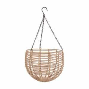 Hanging Basket Yulian Round Natural Large