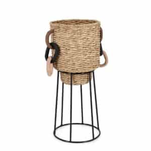 Tanisha High Round Natural Pot Holder D32 x H78cm