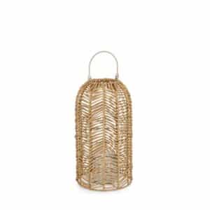 Nicaragua Cylinder Natural Lantern D22x41h