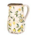 Sorrento Round Porcelain Jug Vase H23cm