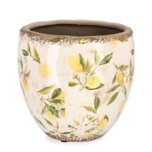 Sorrento Porcelain Shaped Vase D18cm