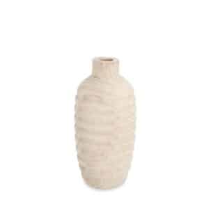 Hashly Natural Wood Decor Vase H30cm