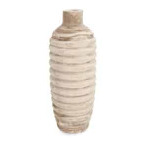 Hashly Natural Wood Decor Vase H45cm