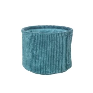 Storage Basket Shirley Round Teal Small