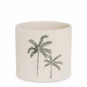 Cover Pot Joele Palma White