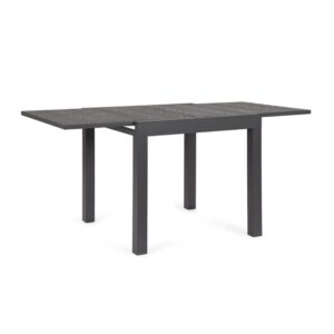 Cliv Anthracite Extendable Table 80-160x80cm