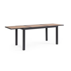 Hilija Anthracite Extendable Table 140-210x77cm