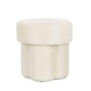 Glenda White Stool