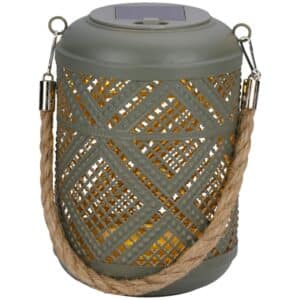 Solar Lantern Grey