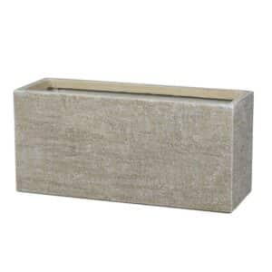 Logan 22LD Light Brown Trough Planter