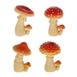 Mushroom Decoration Small Assorted