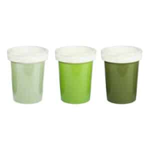 Green Long Tom Flower Pot Assorted