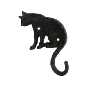 Cat Single Cast Iron Hook