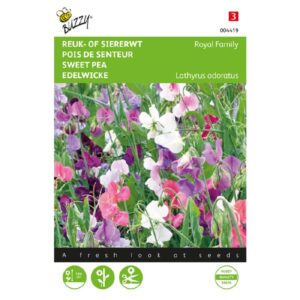 Buzzy® Lathyrus, Sweet Pea Royal Family mixed