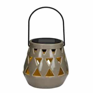 Solar Lantern Grey