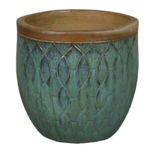 Berlin 4-01Y Ice Green Planter