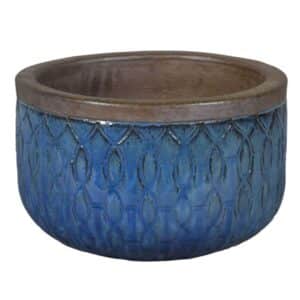 Berlin 4-04SB Sky Blue Bowl Planter