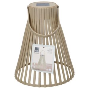 Solar lantern beige