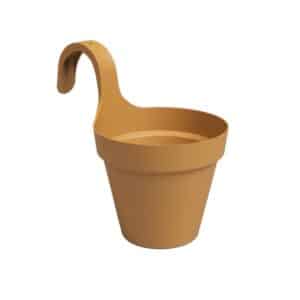 Capri Balcony Single Pot 20cm - Honey Yellow