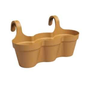 Capri Balcony Triple Pot 54cm - Honey Yellow