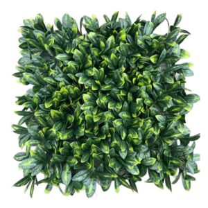 Buxus XL Variegated Artificial Wall - 50x50cm