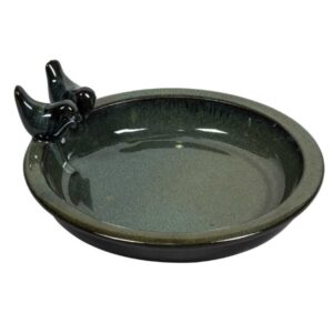 Shanghai Birdbath 1DA Drip Green Ø22cm